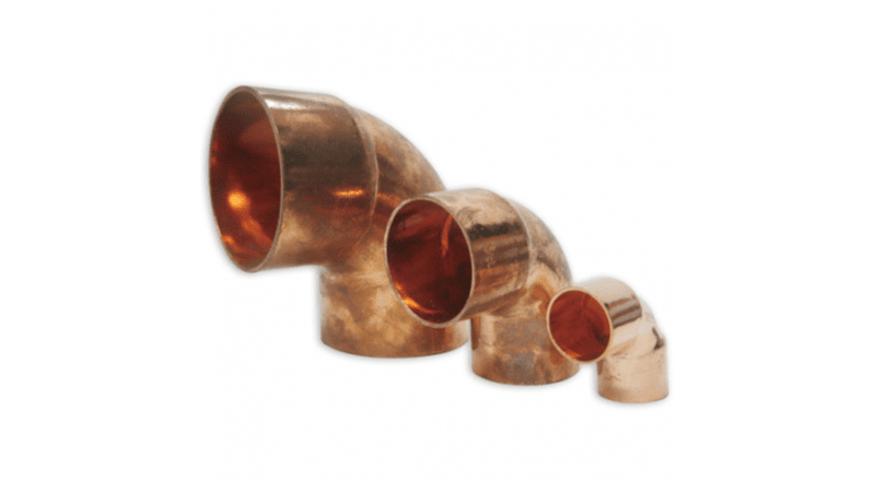 1 1/8" x 90� COPPER ELBOW 1 1/8" x 90� COPPER ELBOW
