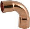 1/2" X 90° LONG RADIUS COPPER ELBOW 1/2" X 90° LONG RADIUS COPPER ELBOW